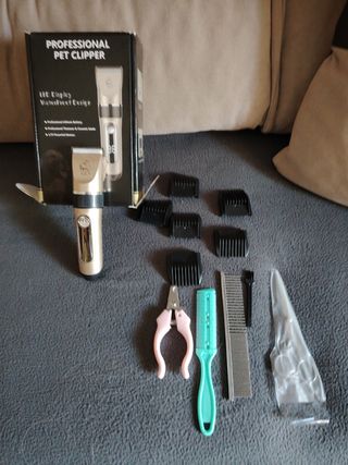 Máquina Cortapelo Profesional perro LED