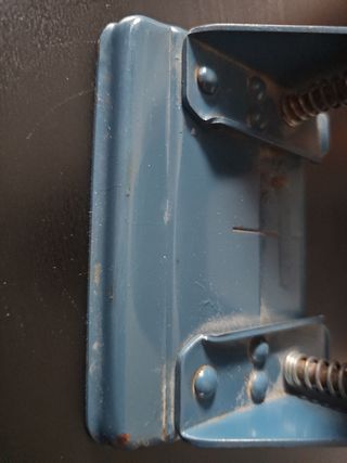Perforadora Vintage Oficina Azul