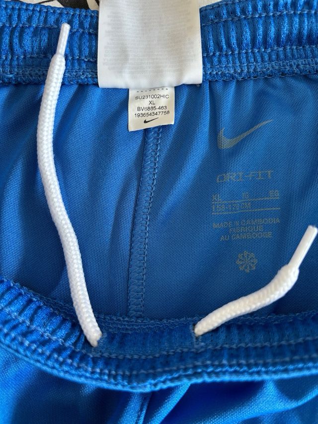 Conjunto Nike Camiseta y Pantalón Corto Azul T.XL