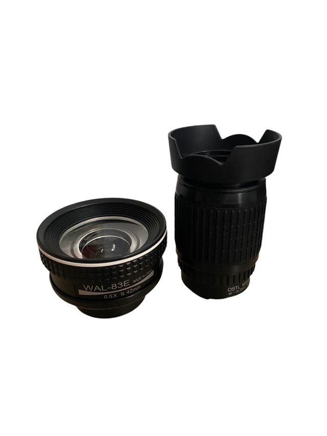 Cámara digital + Funda + Objetivos + SD +2Baterias