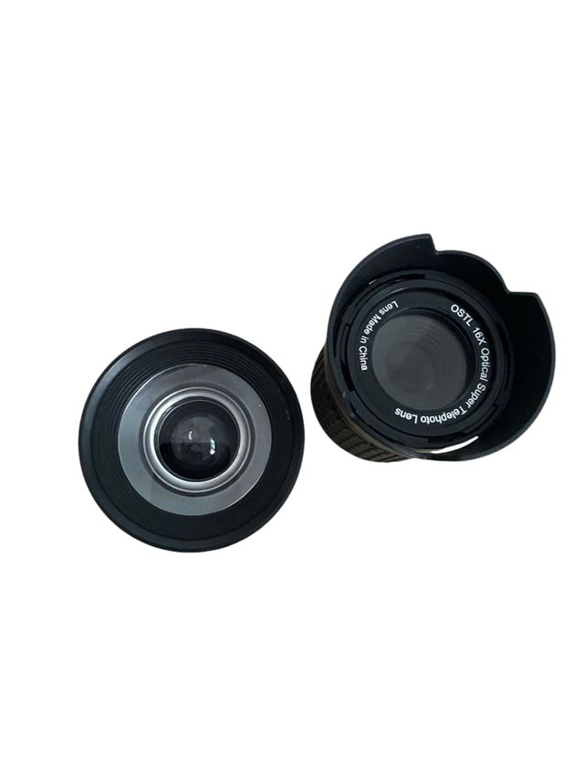 Cámara digital + Funda + Objetivos + SD +2Baterias