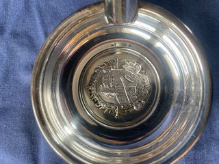 3 ceniceros (motivos euskaldunes) alpaca plateada