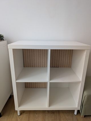 Mueble Kallax Blanco con Patas
