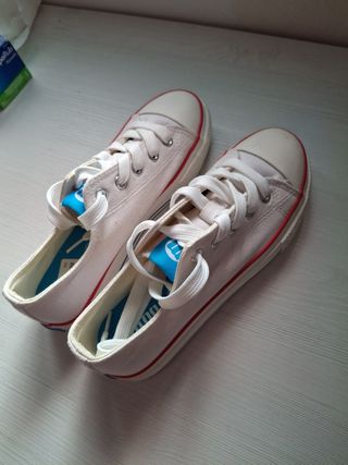 Bambas Mustang Blancas