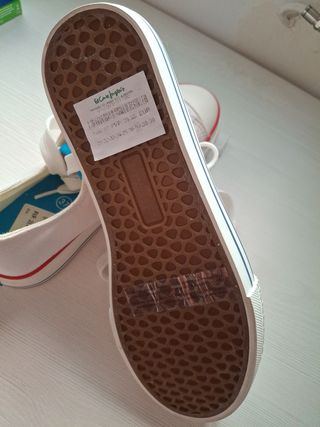 Bambas Mustang Blancas