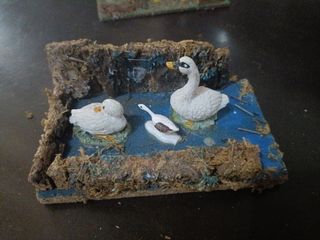 Figuras Belén cisnes