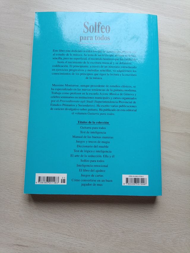 Libro Solfeo para todos - Técnicas de Aprendizaje