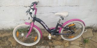 Bicicleta infantil rosa