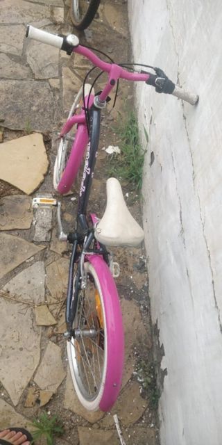 Bicicleta infantil rosa
