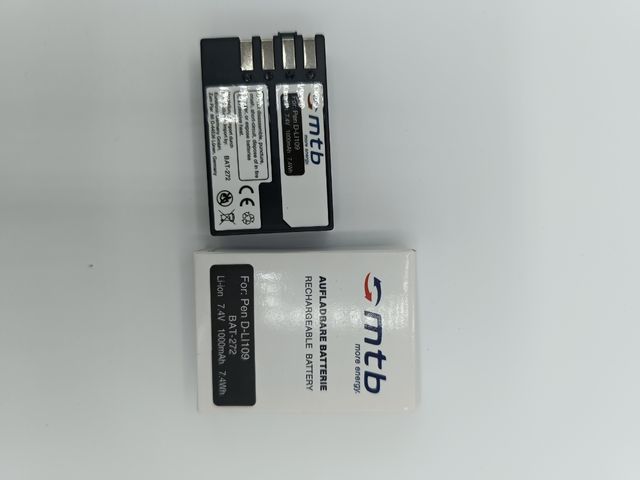 Batería Recargable MTB D-LI109 para Pentax