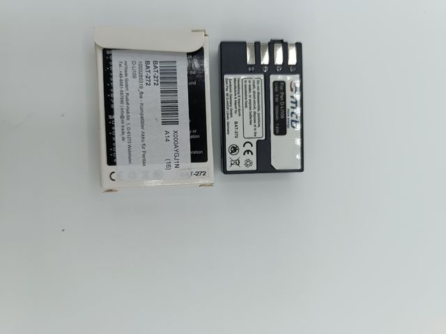 Batería Recargable MTB D-LI109 para Pentax