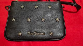 Borsetta Gio Cellini nera con stelle