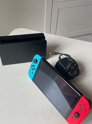Nintendo Switch OLED Blu/Rosso