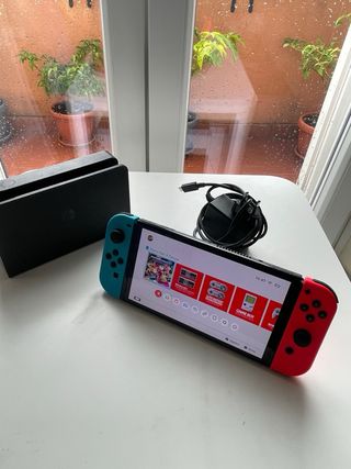Nintendo Switch OLED Blu/Rosso