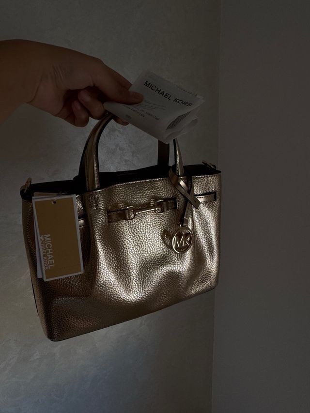 Bolso MK Dorado