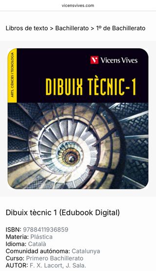Dibuix Tècnic 1 (Edubook Digital)