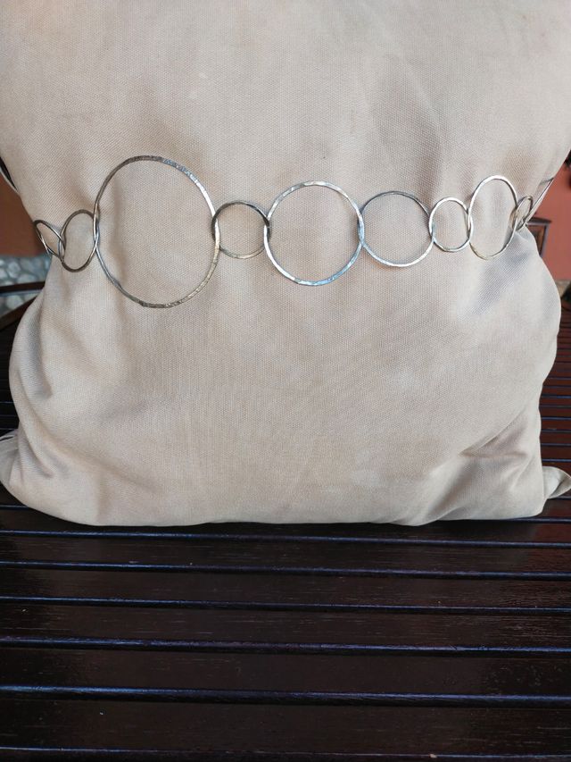 Cinturón de acero artesanal