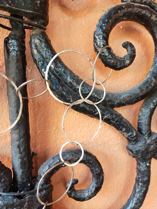 Cinturón de acero artesanal