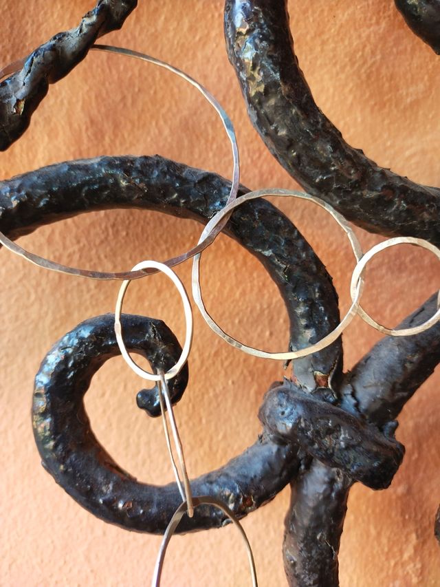 Cinturón de acero artesanal