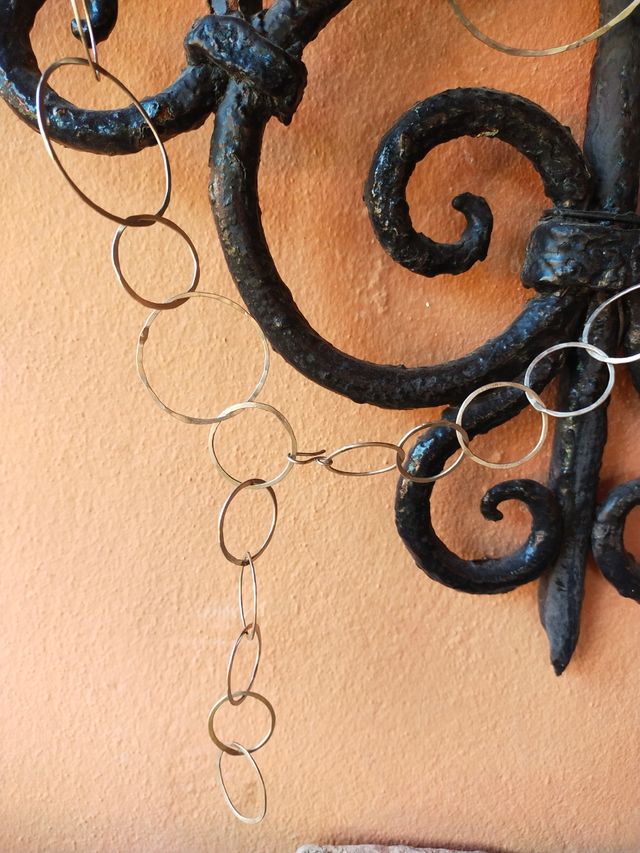 Cinturón de acero artesanal