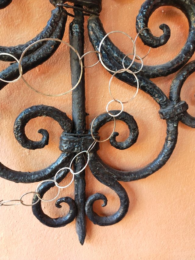 Cinturón de acero artesanal