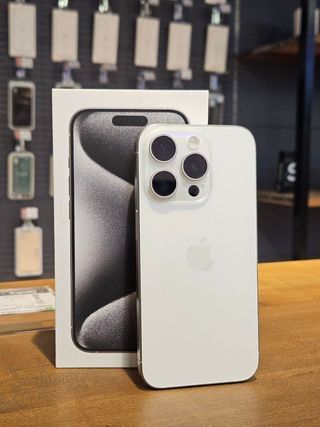 IPHONE 15 PRO 128GB BIANCO 90% BATTERIA