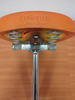 Sillín de bicicleta Carnielli naranja