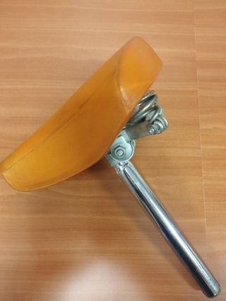 Sillín de bicicleta Carnielli naranja