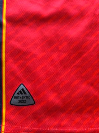 Camiseta España Mundial Qatar 2022 Adidas Roja