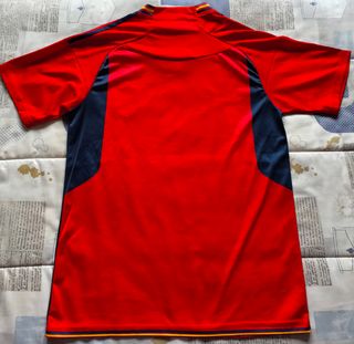 Camiseta España Mundial Qatar 2022 Adidas Roja