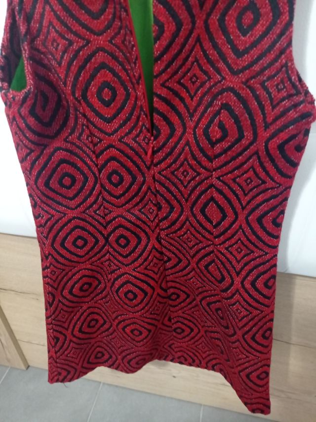Vestido Desigual Rojo