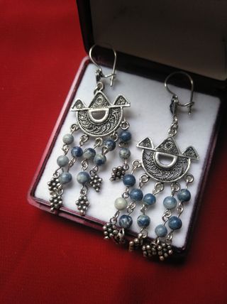 Pendientes Plata y filigrana.