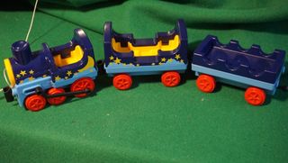  Tren Playmobil estrellas años 90 y barcos leer