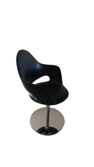 Tavolo ovale design con 4 poltrone DOMITALIA