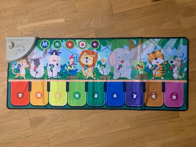 Alfombra Piano Musical Infantil Animales