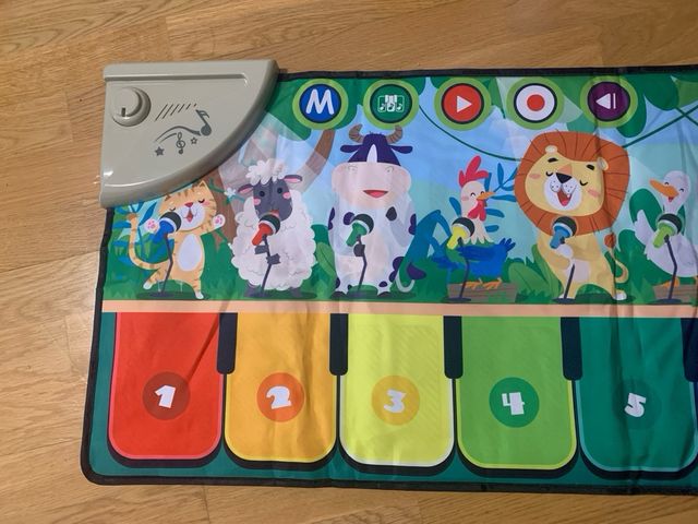 Alfombra Piano Musical Infantil Animales