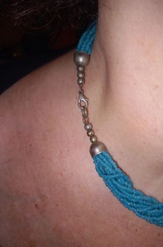 Collana vintage turchese