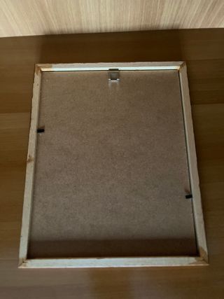 Cornice 20x25 in legno con vetro