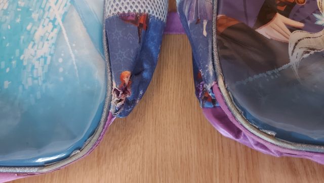 2 Mochilas Frozen Elsa y Anna Niña