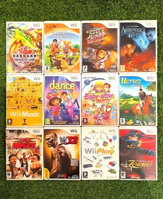 Juegos Wii 1x8 y 2x15