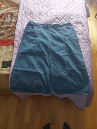 Falda vaquera talla 50