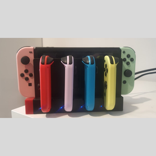 Nintendo Switch 6 Joy-Con Juegos Cargador Funda