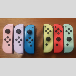 Nintendo Switch 6 Joy-Con Juegos Cargador Funda