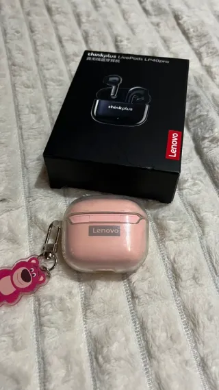 Auriculares Lenovo Earpods Rosa