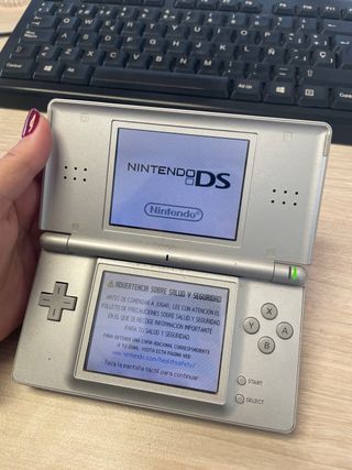 Nintendo DS Lite Plata
