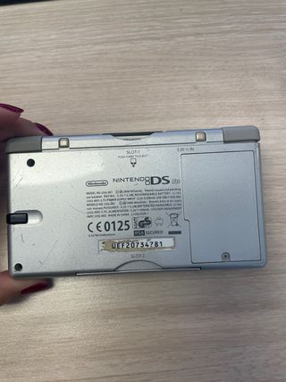 Nintendo DS Lite Plata