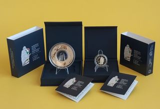 Set di monete Vespucci Proof Italia 2025 10€ + 2€