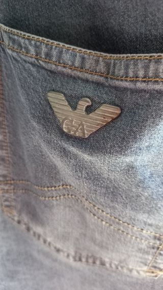 Vestito denim Armani Jeans blu