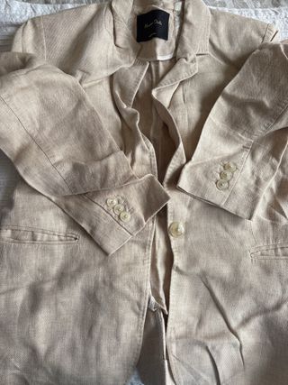 Chaqueta Massimo Dutti Beige