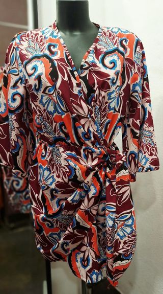 Vestido estampado floral